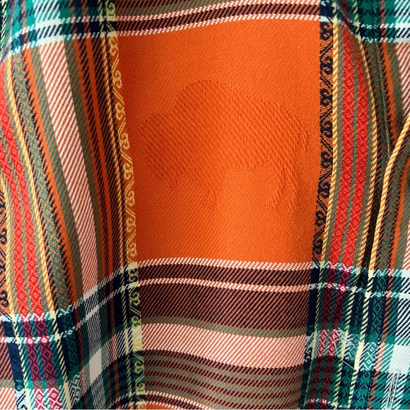 Orange plaid Polo Ralph Lauren Tunic - large - Picture 2 of 4